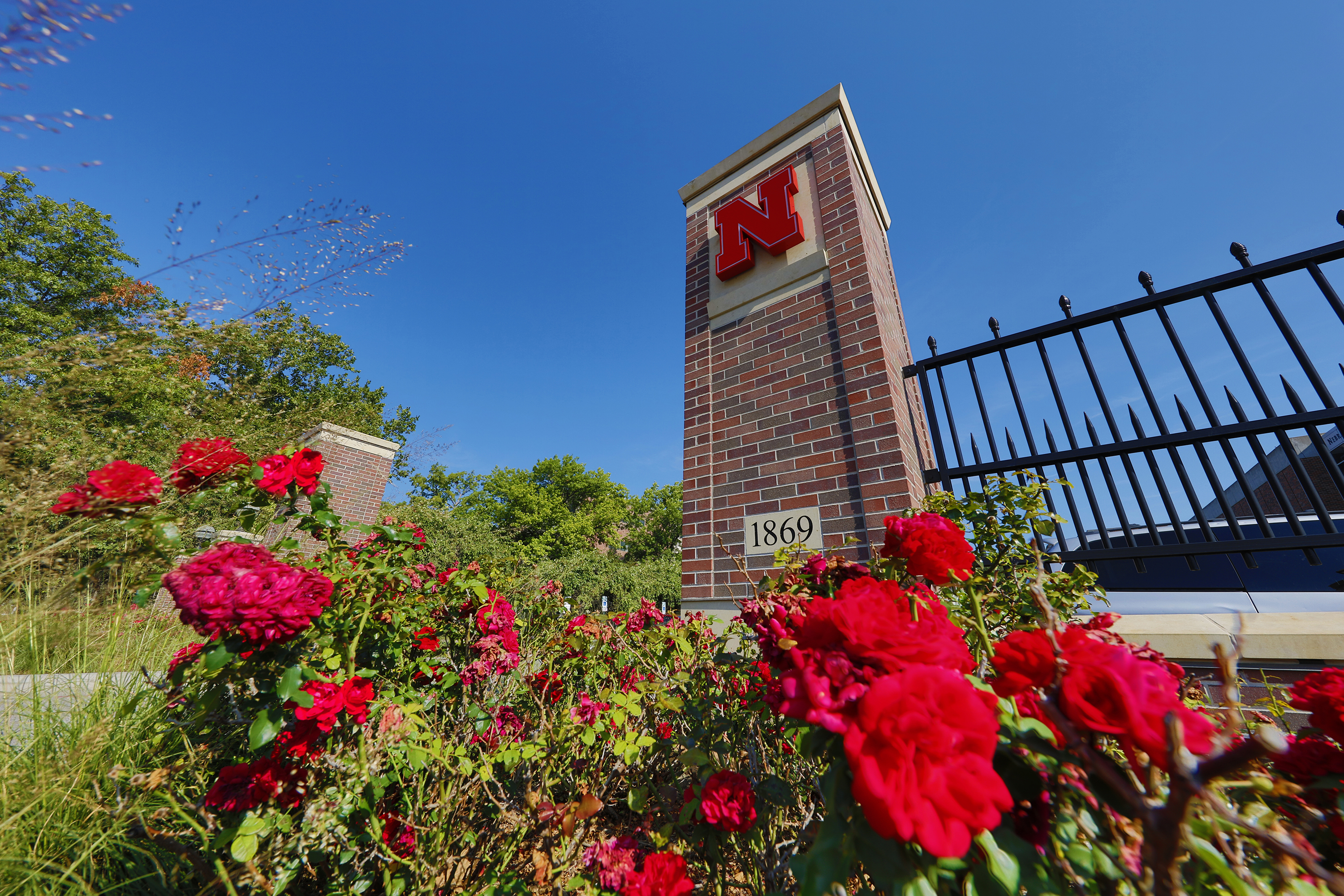 UNL Campus Garden and Entrance